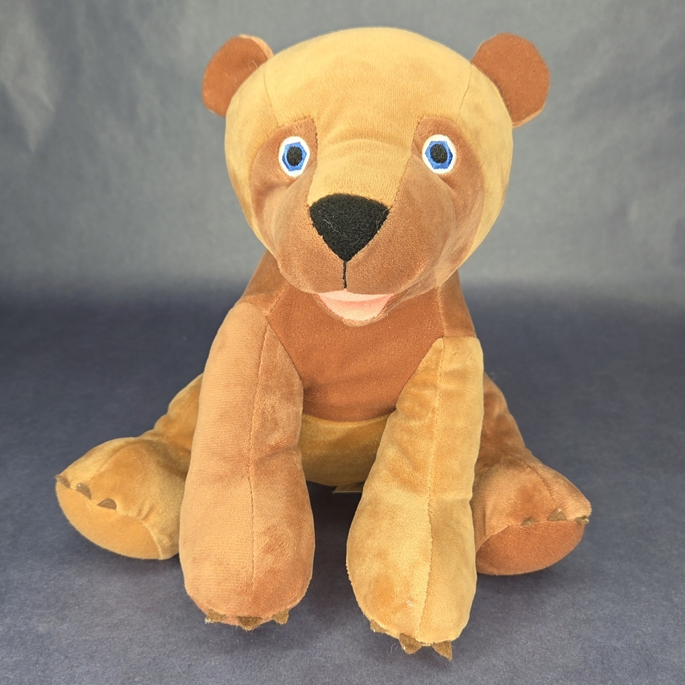 Eric Carle Plush Brown Bear Stuffed Animal Toy - Soft Cuddly Companion